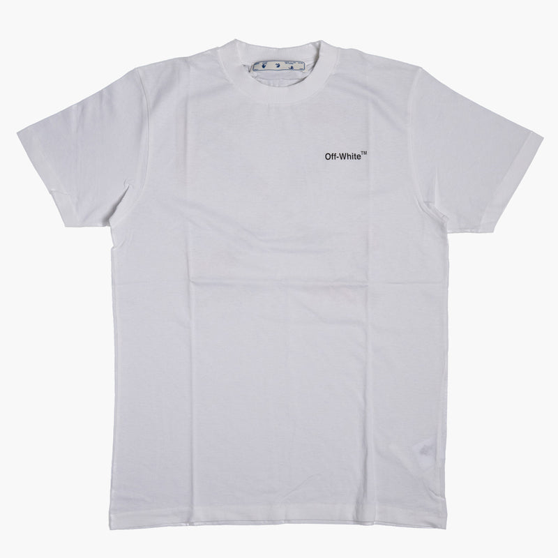 Off White Felt Tip Pen Arrow T-Shirt White