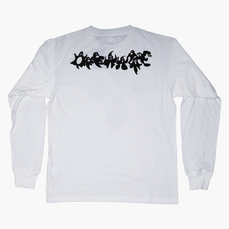 Off White Ghost Longsleeve White Rückseite