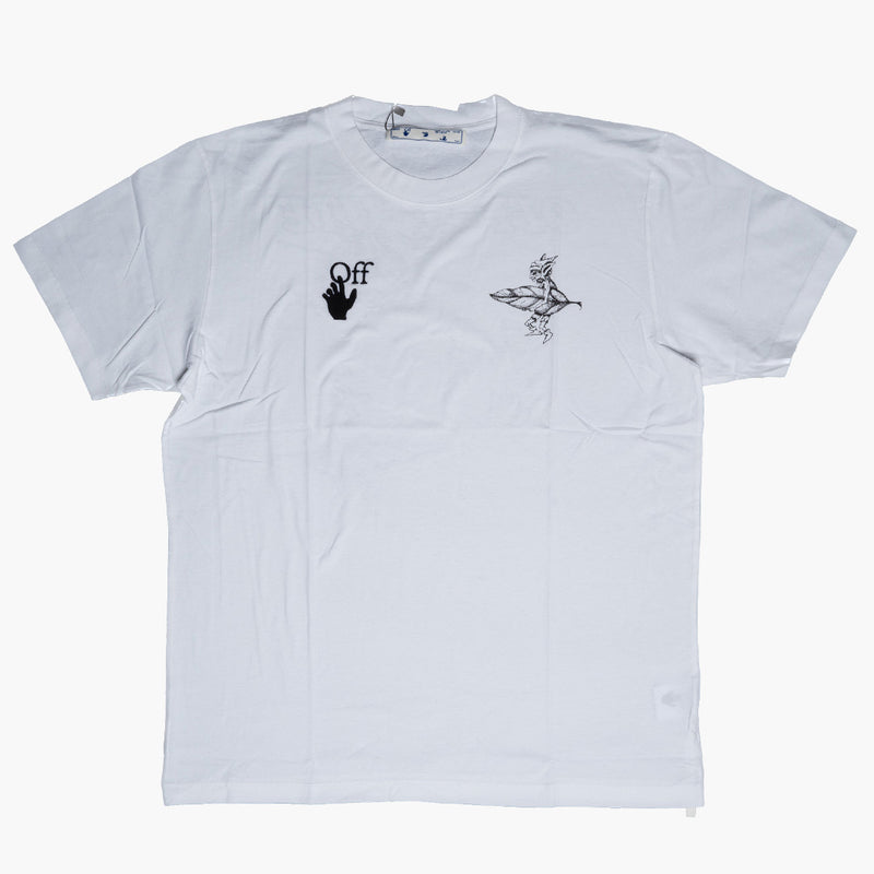 Off White Goblin Handlogo T-Shirt White