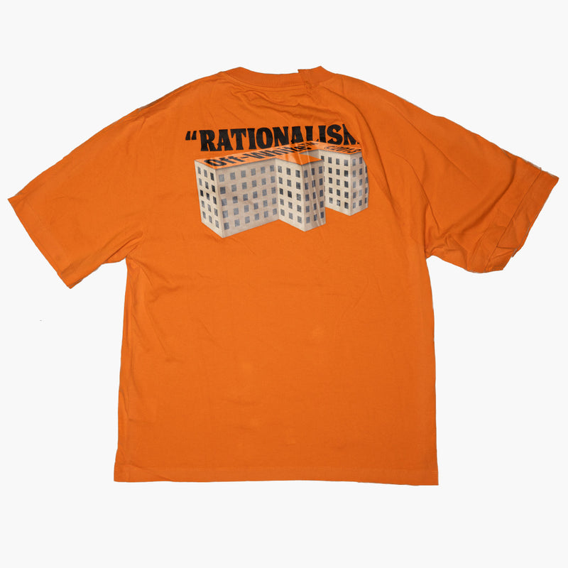 Off White Golden Ratio T-Shirt Orange Rückseite