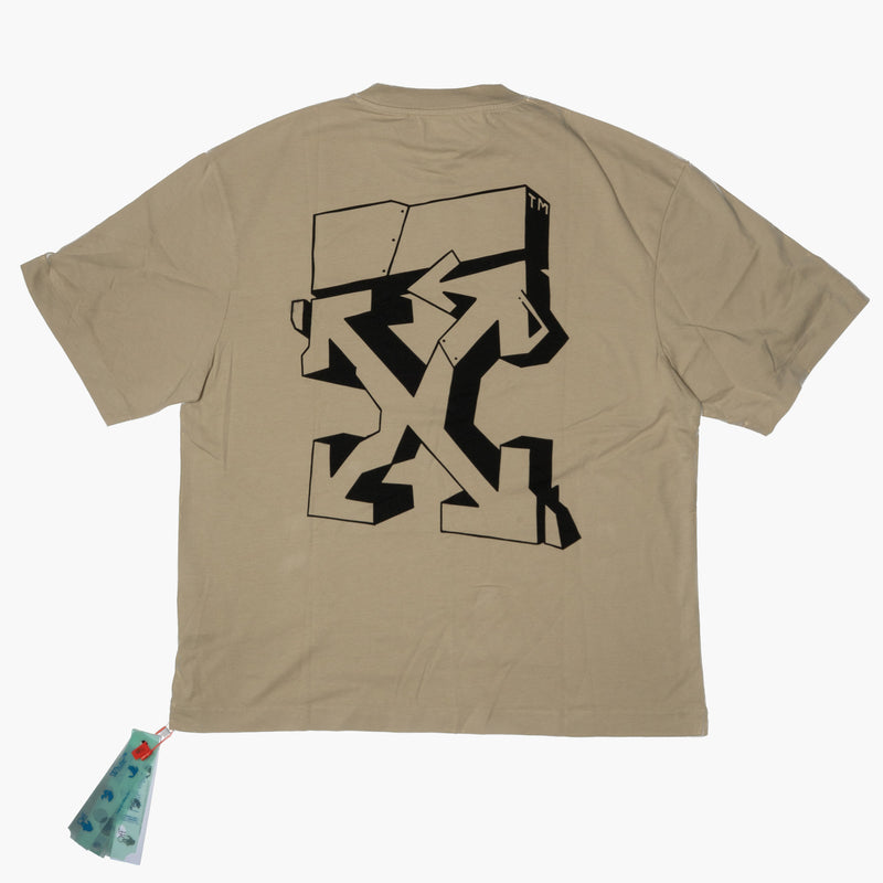 Off White Graf Outline T-Shirt Rückseite 