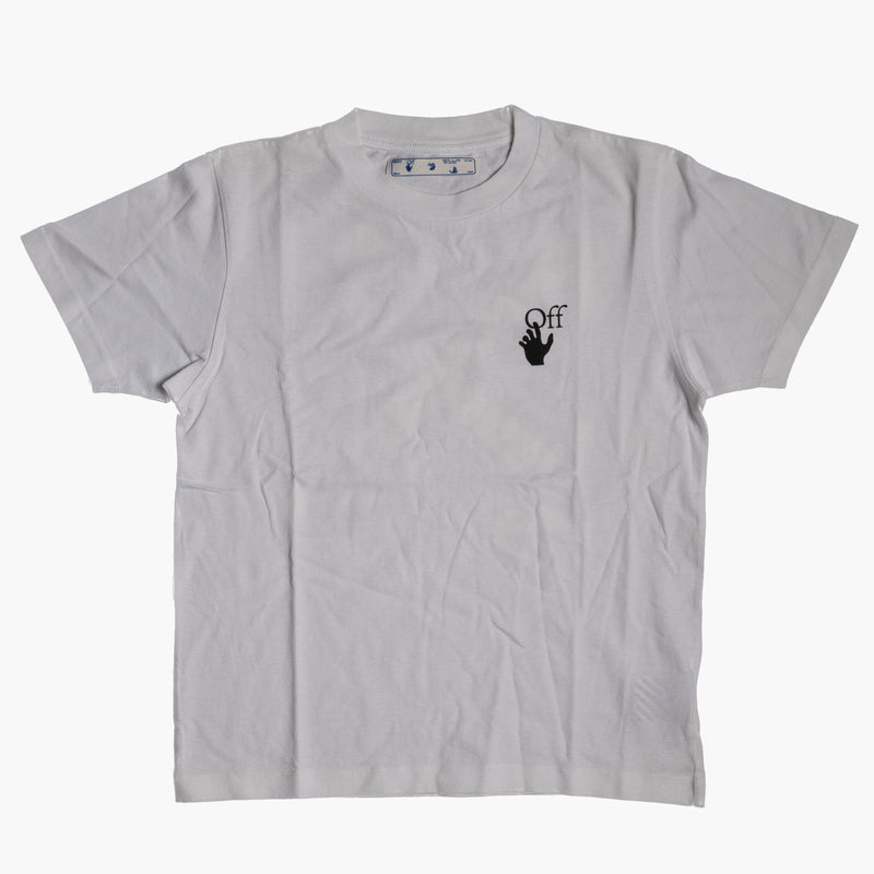 Off White Hand Off Dancing Skeleton Arrow T-Shirt White