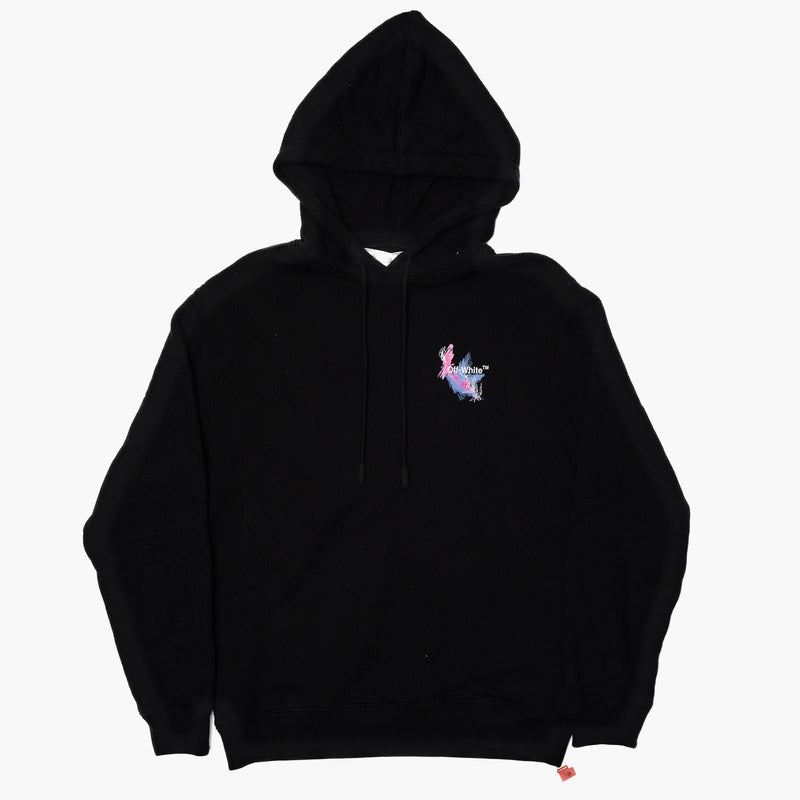 Off White Hotchpotch Arrow Hoodie Black