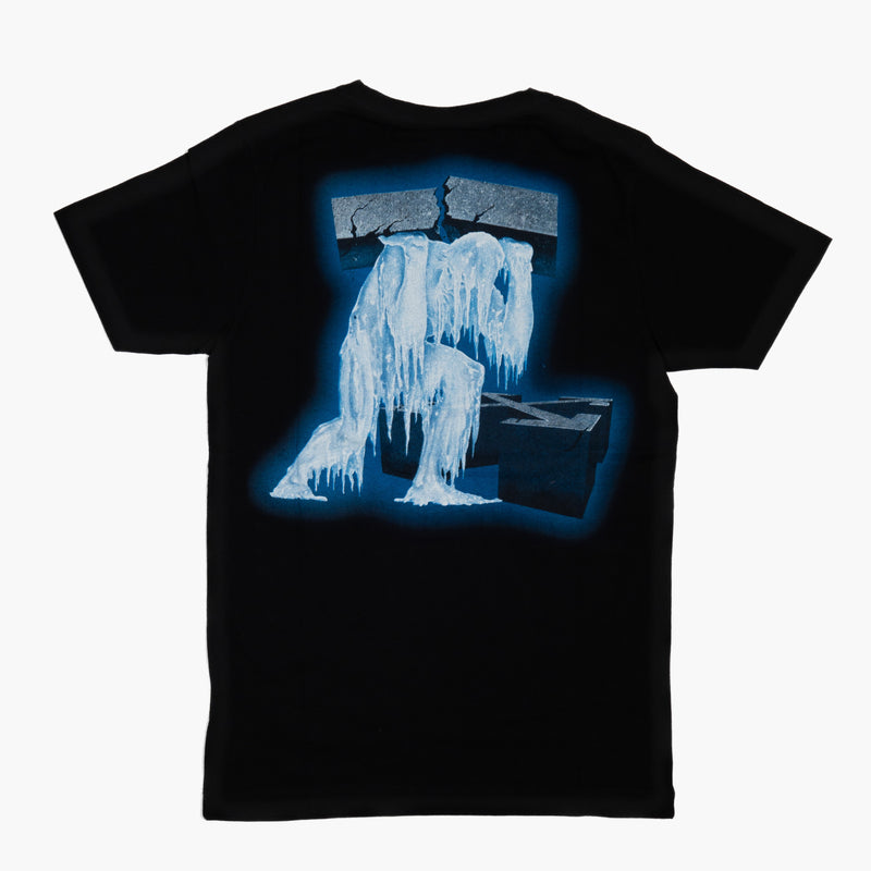 Off White Ice Man T-Shirt Black Rückseite