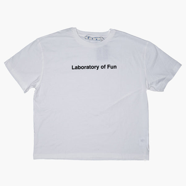 Off White Laboratory Of Fun T-Shirt White