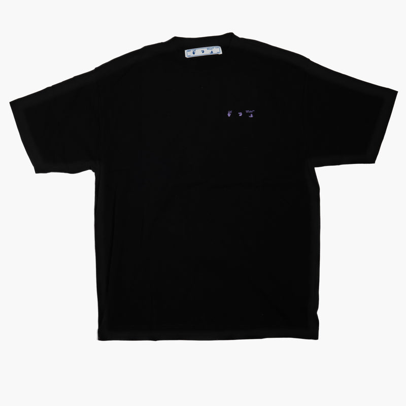 Off White OFF Daisy T-Shirt Black