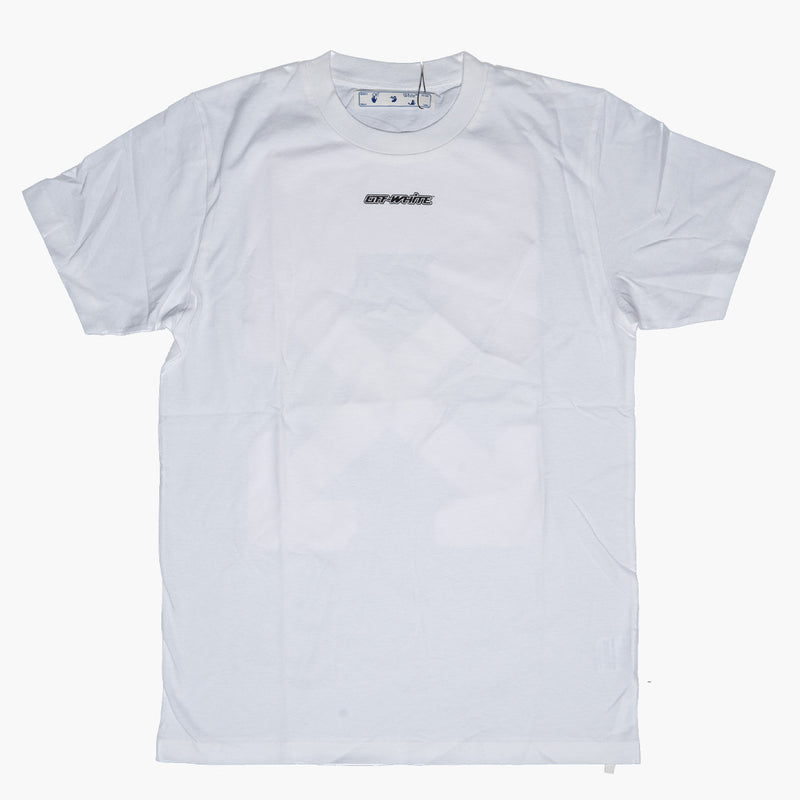 Off White Painted Pink Arrow T-Shirt White