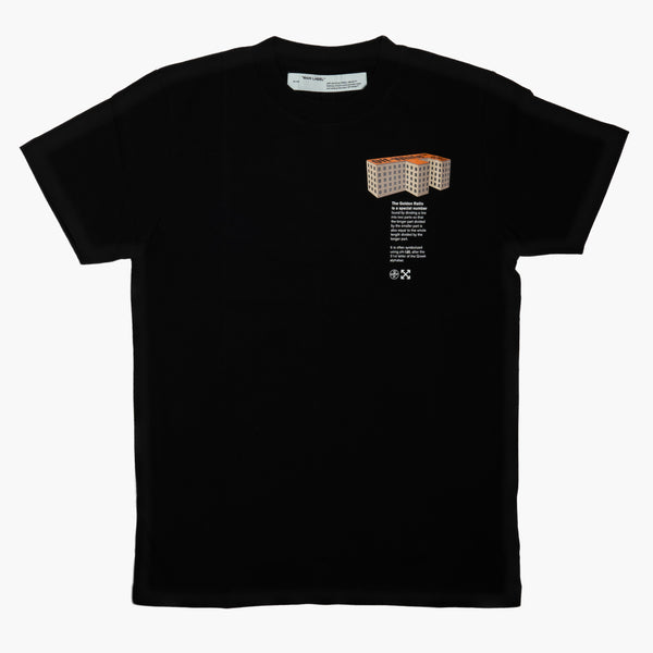 Off White Rationalism Building T-Shirt Black