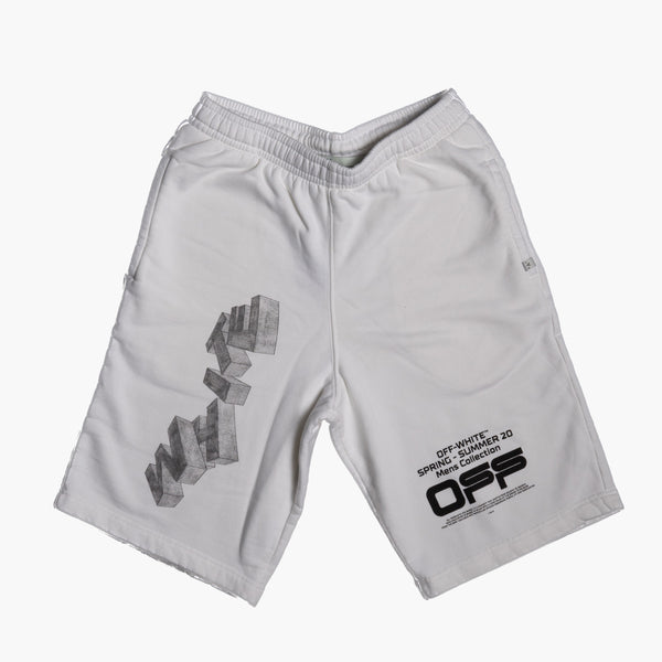 Off White Spring-Summer 2020 Shorts White