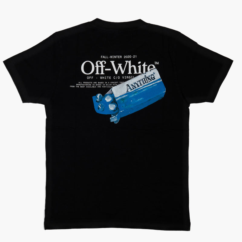 Off White Waterbottle T-Shirt Black Rückseite