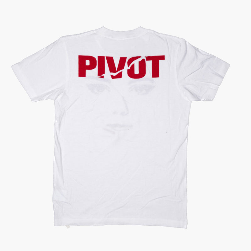 Off White Woman Face/Pivot Tee White Rückseite