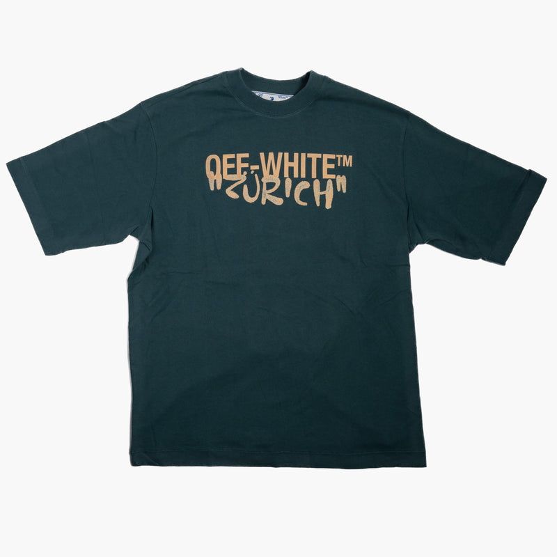 Off White Zürich T-Shirt Green