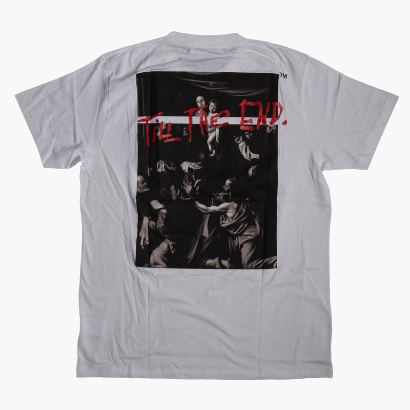 Off White x End Caravaggio Backprint T Shirt White