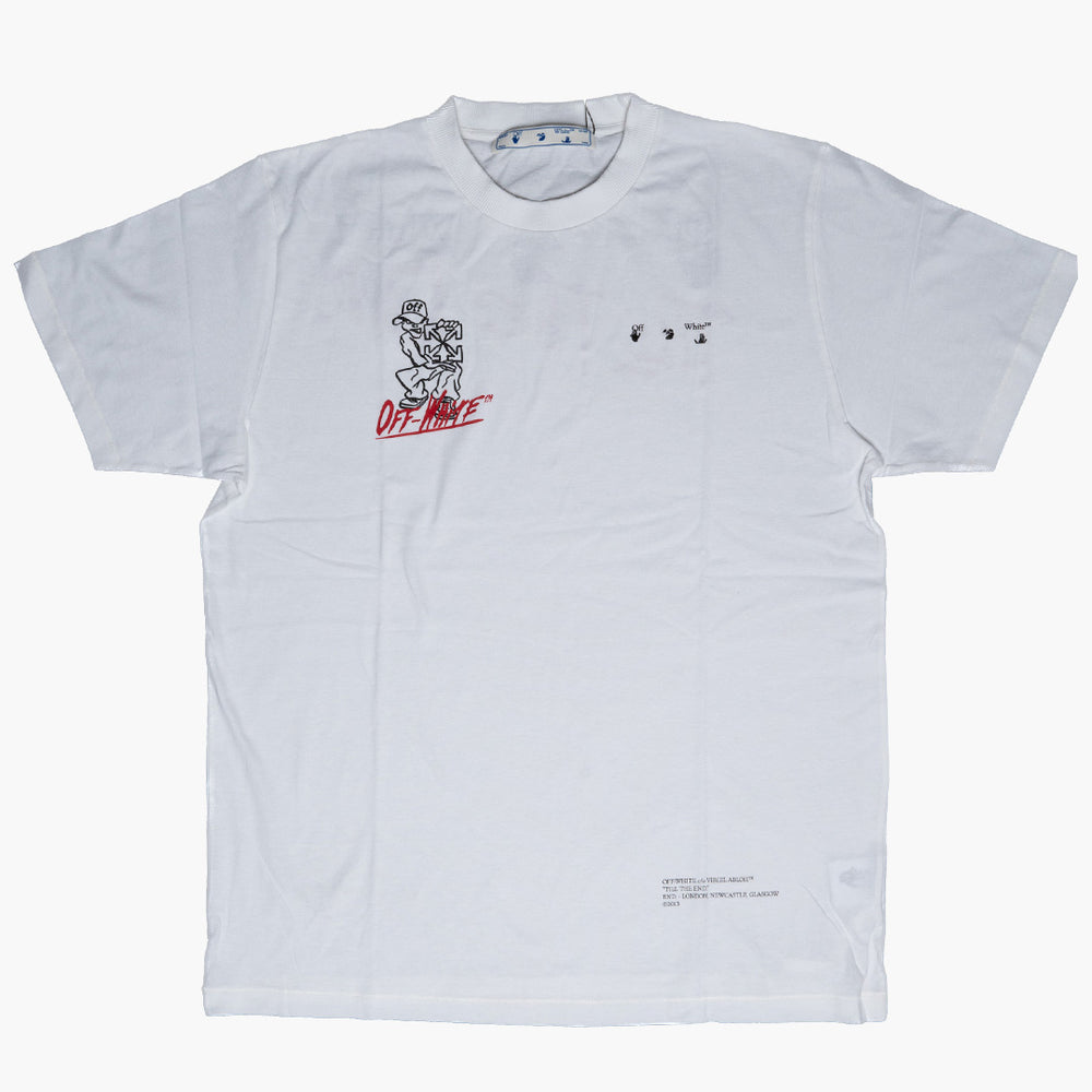 Off White x END Till The End T Shirt White