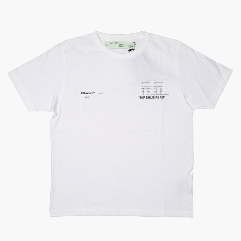 Off White x Hirshleifers Bedroom T-Shirt White