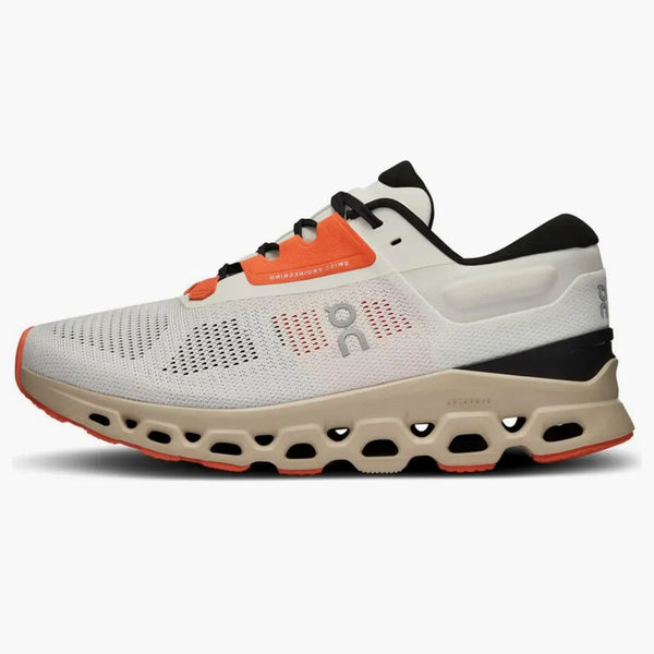 On Cloudstratus 3 Undyed White Sand Orange (Women's)