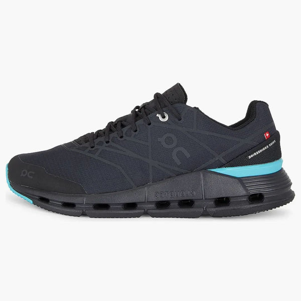 På Running Cloudnova Z5 Black Cyan (kvinnors)