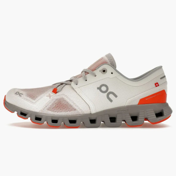 On Running Cloud X 3 Ivory Alloy (women's)