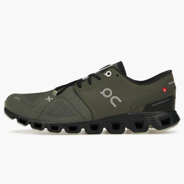 On Running Cloud X 3 Olive Reseda