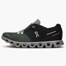 En Running Cloud 5 Black Lead (femenino)