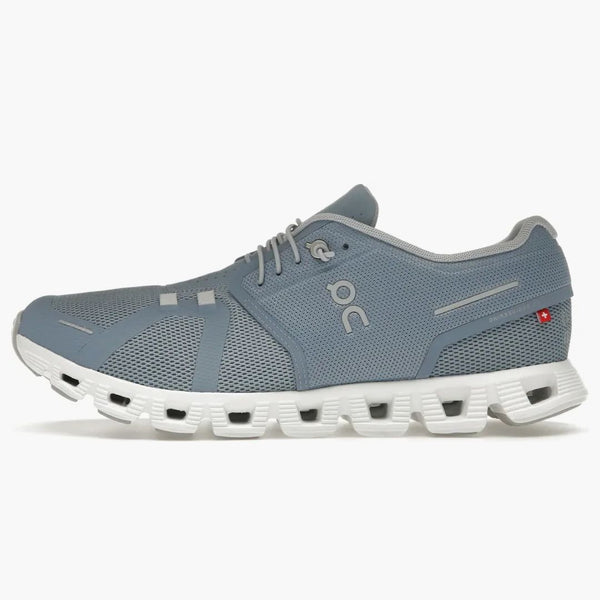 On Running Cloud 5 Chambray White
