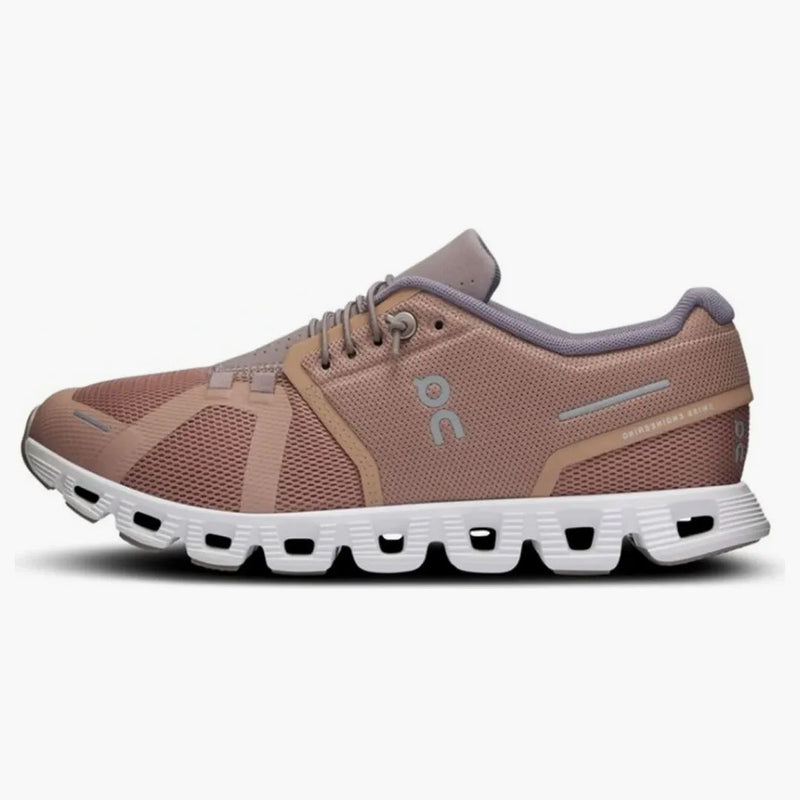 On Running Cloud 5 Rosebrown Fog (women's)