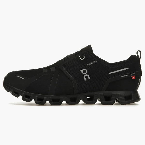 On Running Cloud 5 Waterproof All Black