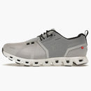 On Running Cloud 5 Waterproof Glacier Gray White (Women's)