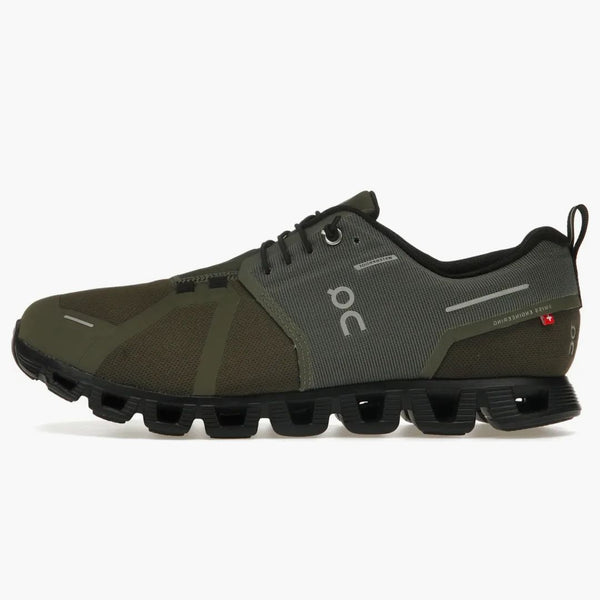 On Running Cloud 5 Waterproof Olive Black