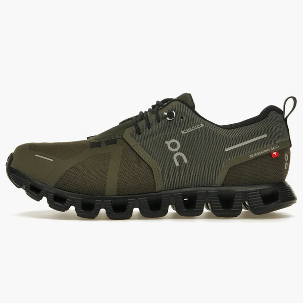 On Running Cloud 5 Waterproof Olive Black (Women's)