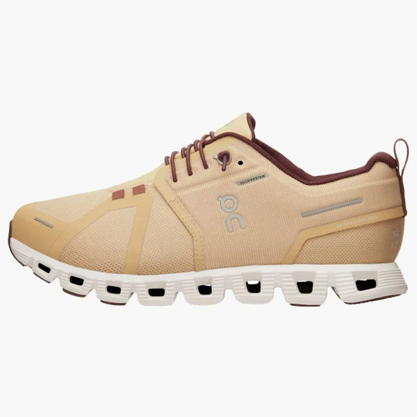 On Running Cloud 5 Waterproof Savannah Ivory (Women's)