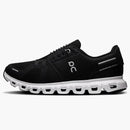 En Running Cloud 6 Black White (femenino)