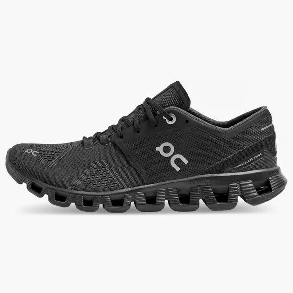 On running cloud x black asphalt gray