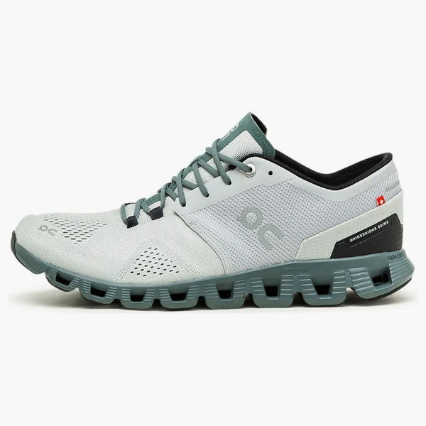 On Running Cloud X Glacier Gray Olive
