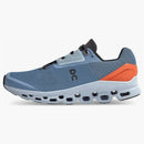 On running Cloudstratus Lake Blue Flare Orange