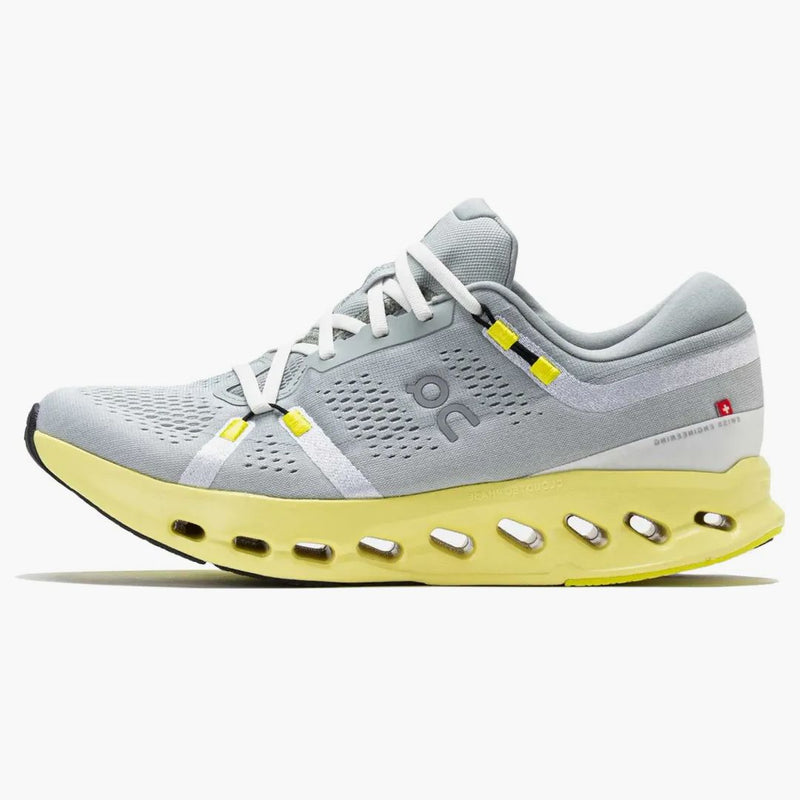 On Running Cloudsurfer 2 Glacier Limelight (women's)