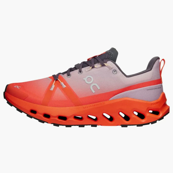 On Running Cloudsurfer Trail Waterproof Mauve Flame (Women's)
