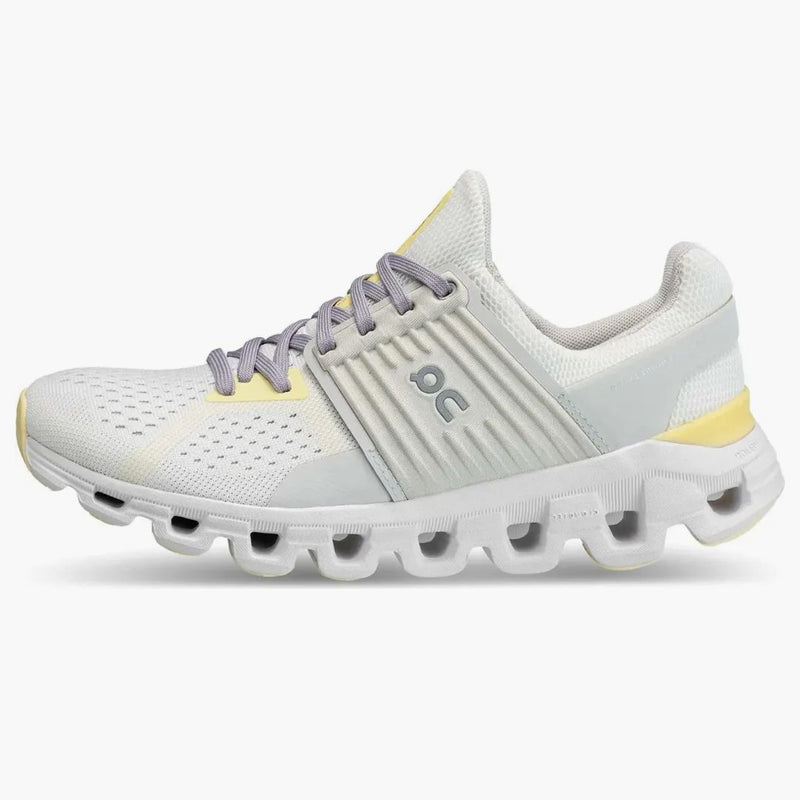 On Running Cloudswift White Limelight (women's)