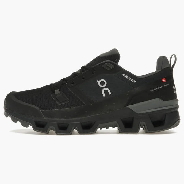 On Running Cloudwander Waterproof Black Eclipse