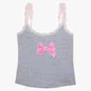 Pink X Loveshackfancy Cotton Cami Medium Heather Grey