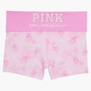 Pink X Loveshackfancy Cotton Foldover Micro Shorts Beaux Icons