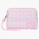 Pink X Loveshackfancy Makeup Bag Icon Gingham