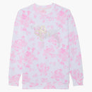 Pink X Loveshackfancy Oversized Crew Sweatshirt Everblooming White