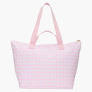 Pink X Loveshackfancy Tote Bag Icon Gingham