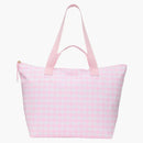 Pink X Loveshackfancy Tote Bag Icon Gingham