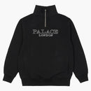Palace 1/4 Zip Funnel (FW22) Black