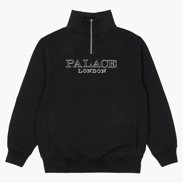 Palace 1/4 Zip Funnel (FW22) Nero