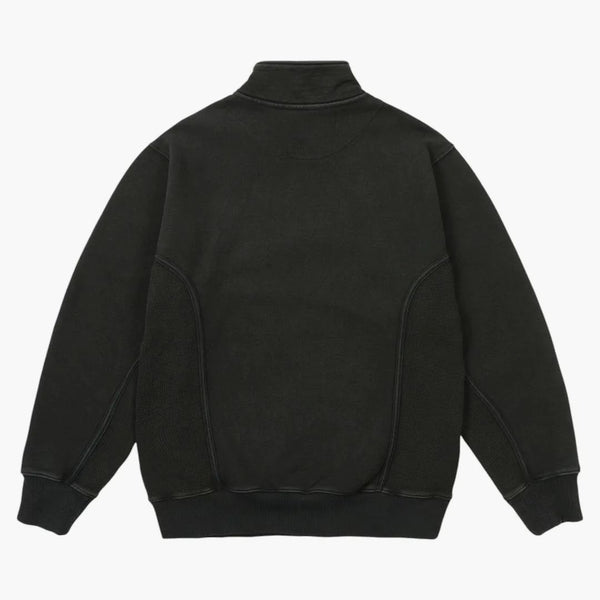 Palace 1/4 Zip Wash Out Funnel Black