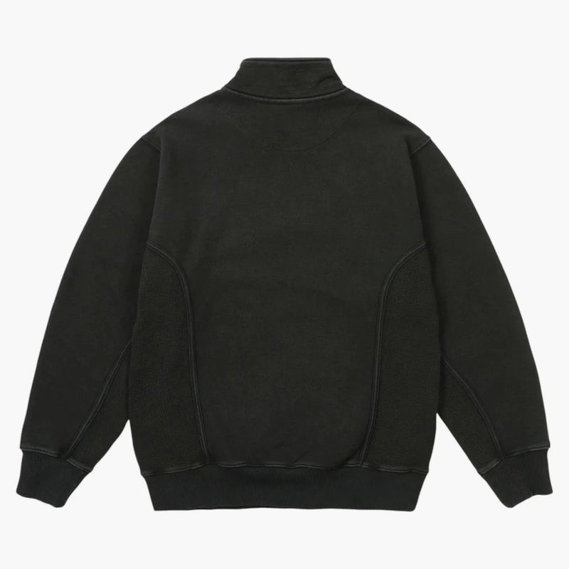 Palace 1/4 Zip Wash Out Funnel Black