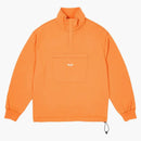 Palace 1/4 Zip Washed Sivenel Tiger Orange